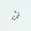 lowool Frog silver toe ring