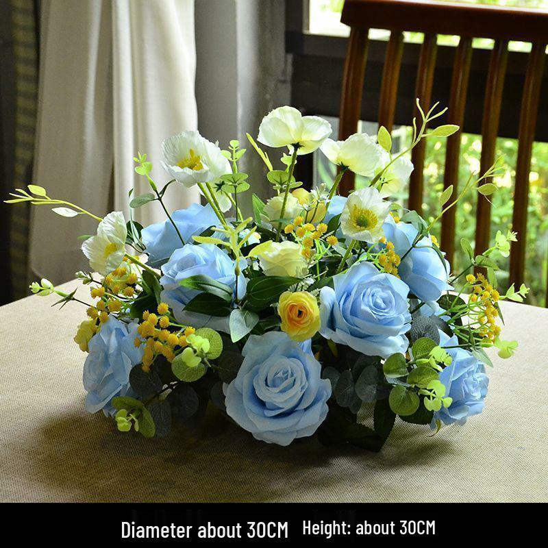 Japanese-Style Floral Art Table Decoration for Weddings and Events