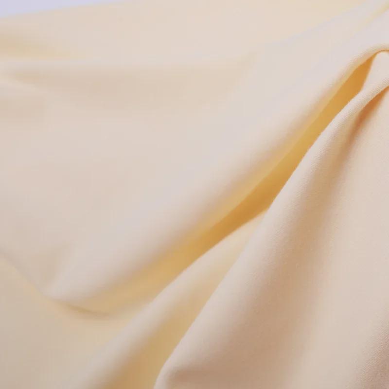 Autumn Brushed Velvet & Combed Cotton Baby Spandex Fabric for Home Wear