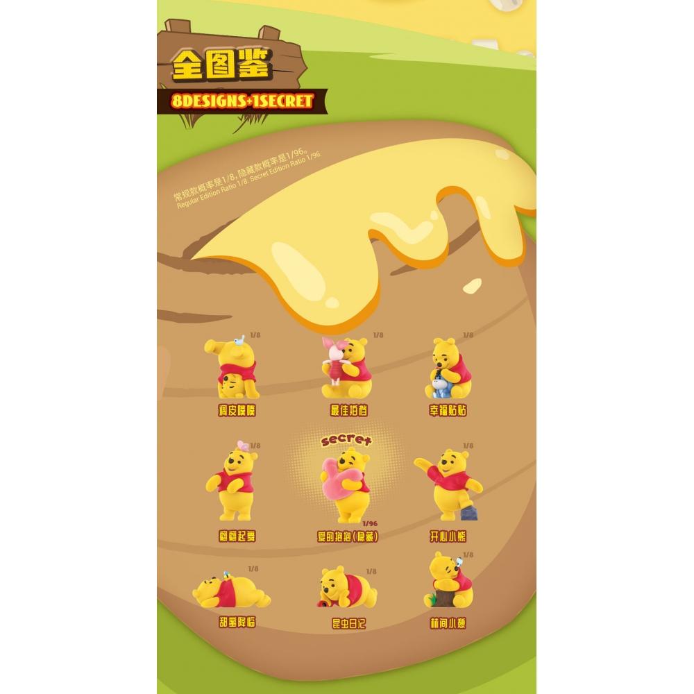 Disney Blindbox Disney Leisurely Pooh 1box 8pcs