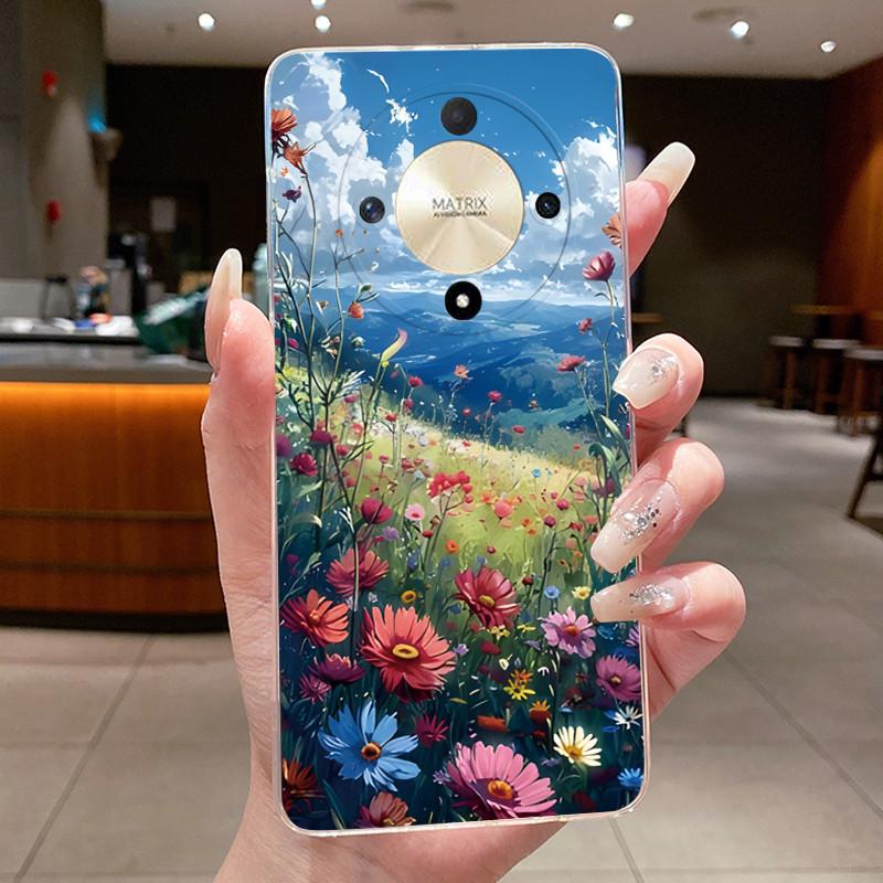 Casing For Honor X9b X9a Magic 6 5 Lite 5G Luxury Dragon Cute Cool Boys Girls Transparent Soft silicone Back Cover Phone Case