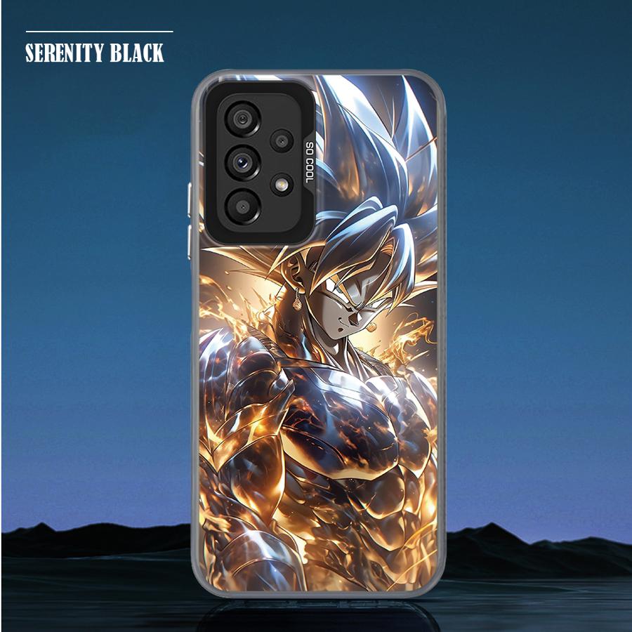 

Soft Cover Phone Case for Samsung Galaxy A26 A36 A52 A55 A72 A35 A71 A53 A73 A54 A51 A56 Cool Cartoon Dragons Ball Anime Galaxy A56
