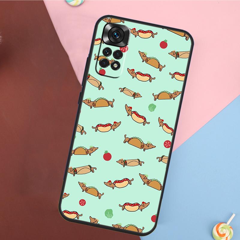 Dachshund Dog Case For Redmi Note 12 Pro 8 9 10 11 Pro Note 9S 10S 11S 8T Redmi 10 12C 9C 10A 10C Cover