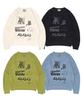 VIDEO JOCKEY Hipster Graphic Knit Sweater [4 Colors]