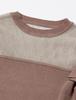Lily Brown Tulle Combi Frill Knit Pullover LWNT194191 MOC Japan Size F Women's (Free Size)
