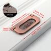 KAK Zinc Alloy Cabinet Knobs and Handles Tatami Hidden Door Handles Kitchen Handles Black Drawer Knobs Furniture Handle Hardware