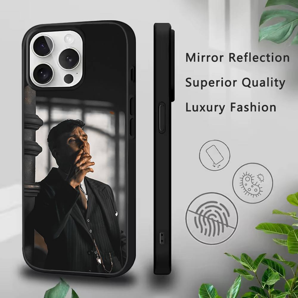 

Чехол для телефона T-Tommy S-Shelby Для IPhone 17,16,15,Pro,Max,Air,14,Plus,13,12,11 Покрытие для беспроводной зарядки MagSafe iPhone13PRO