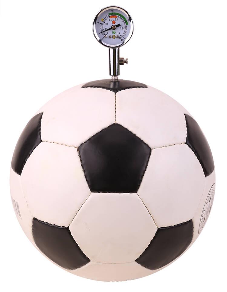 Universal Metal Air Pressure Gauge for Basketball, Football, Volleyball - Pointer Type Tester