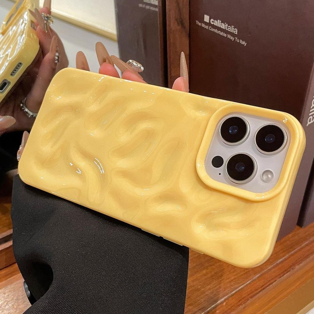 Explosive Jelly Solid Color Meteorite Pattern Phone Case Protective Cover All Inclusive for Apple for IPhone 17 Promax/16