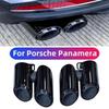 Stainless Steel Tailpipe Muffler Tip for 17-24 Porsche Panamera