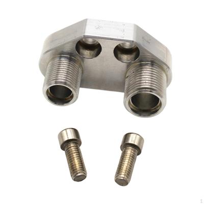 Adapteranschluss für Klimakompressor, einfach zu installieren, professionelle Hochleistungsteile aus Metall und Aluminium