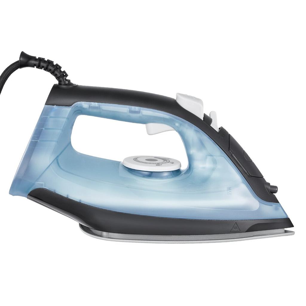Steam Iron 1600W Iron for Clothes Auto Shut-Off Self-Cleaning for Ironing