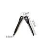 Portable Screwdriver, Outdoor EDC, Portable Tool, Flat Screwdriver, Cross Screwdriver with Keyring