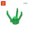 Non-Toxic 384Pcs/Lot 3741 Grass Building Blocks Moc Plants Accessories Compatible Bricks Children Toys Gift Box