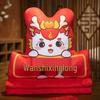 Manisi MY Dragon Year Lucky Dragon Doll 3-in-1 Pillow Blanket