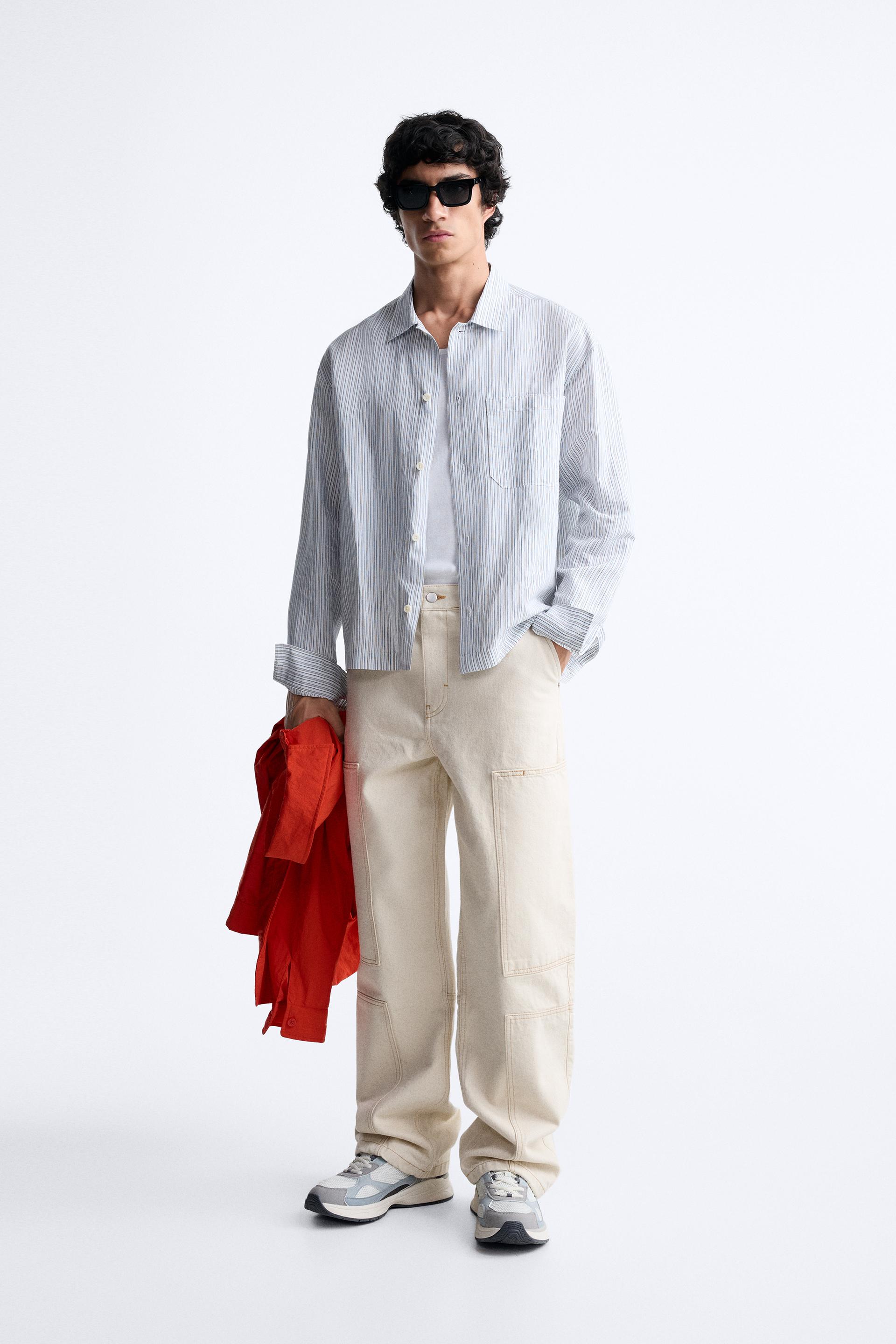 

БРЮКИ С КОНТРАСТНОЙ ОТСТРОЧКОЙ