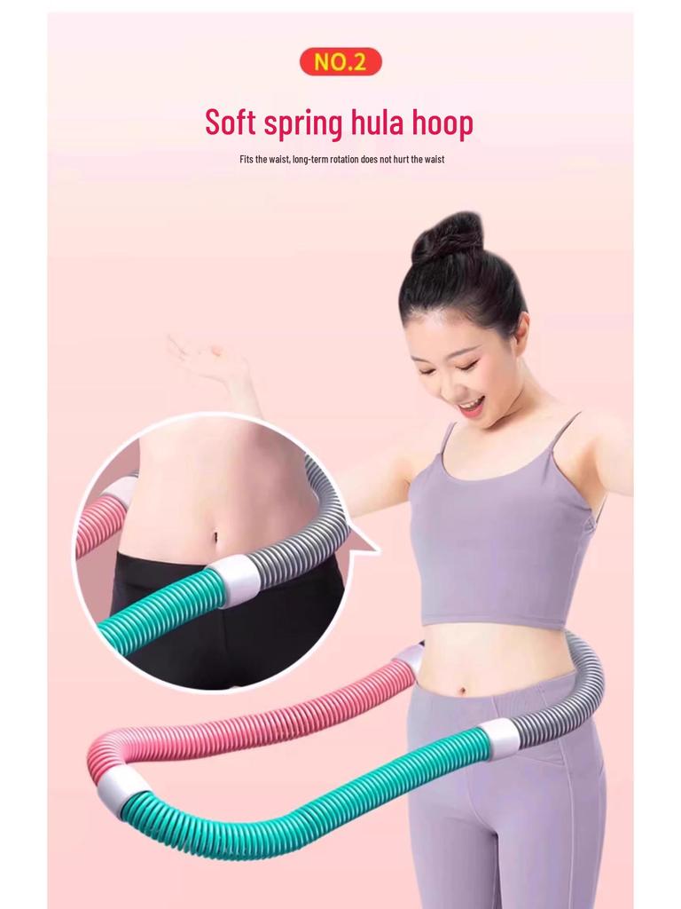 Mjuk Hula Hoop för Midjevänlig Magbantning och Minskning av Bukfett