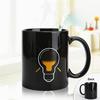 Color Changing Cup Ceramic Discoloration Coffee Tea Milk Mugs Creative Discoloration Mug Gifts  