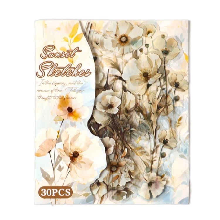 

30PCS Journaling Sticker for Scrapbooks and Planners