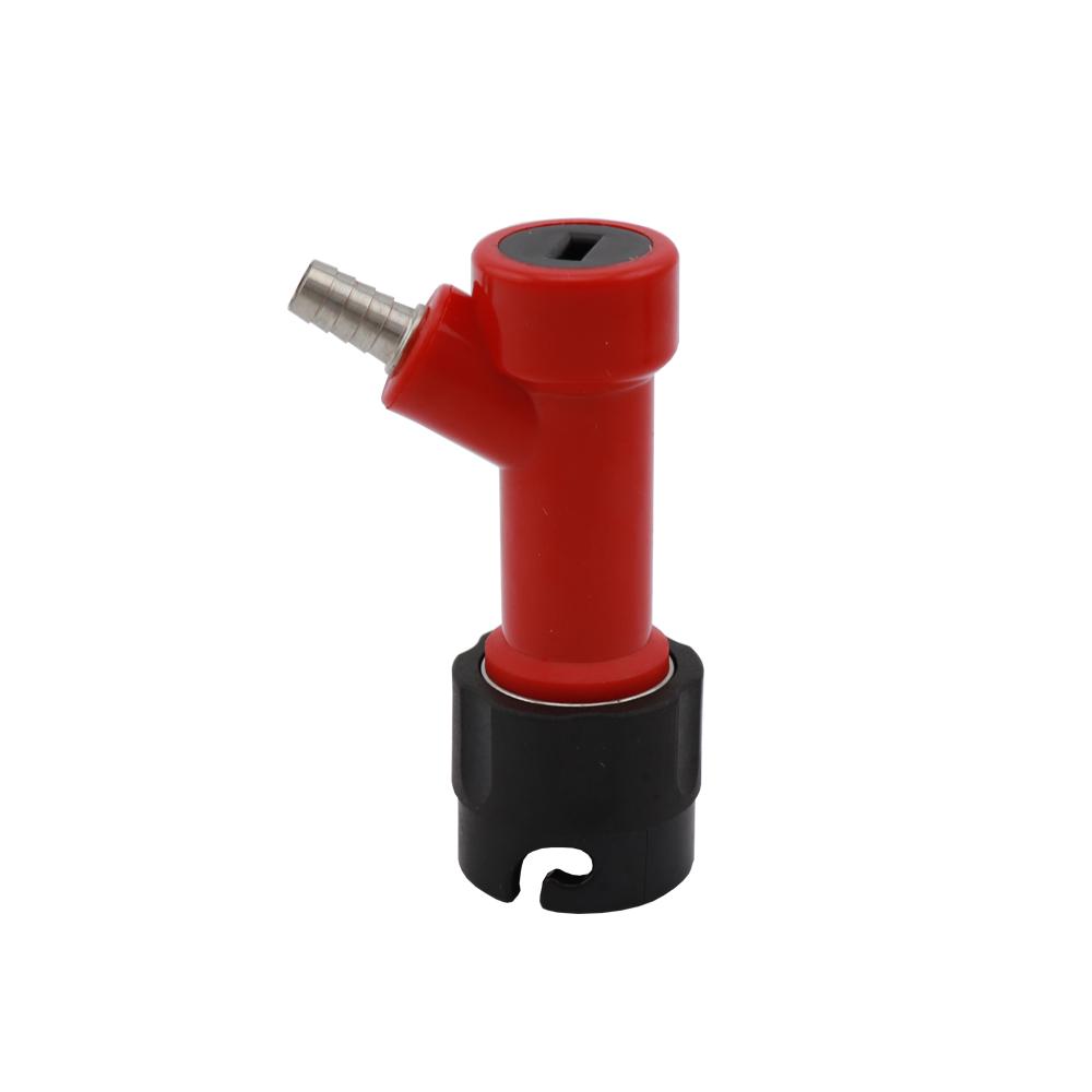 Pin Lock Keg Disconnect 1/4" Barb MFL Type Cornelius Corny Keg Connector Home Brew Beer Dispenser