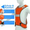 Safety Reflective Vest Flexible Adjustable Reflective Vest for Outdoor Activities Night Running Fishing