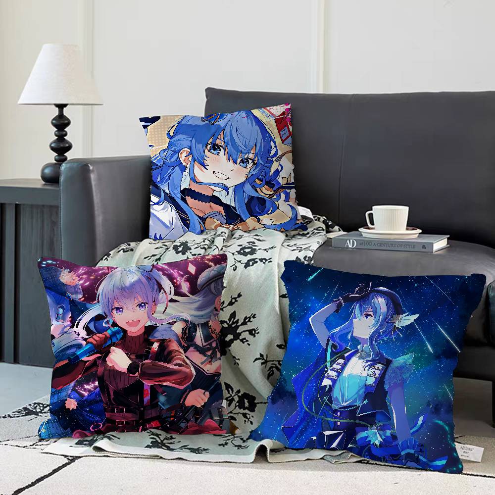 H-Hoshimachi S-Suise Kissenbezug Abnehmbar Waschbar Kissenbezug – Ganzjährig Weiches Leinen