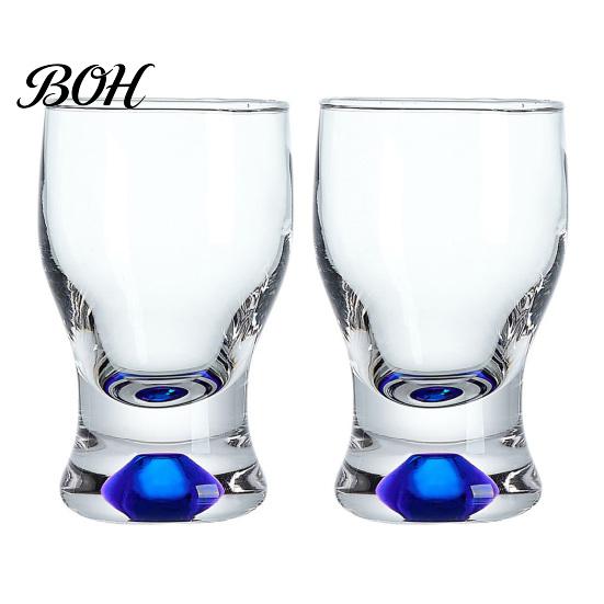 Verres à boire classiques incurvés Mini verre snifter avec base lestée ergonomique, Verres de dégustation transparents, Verres élégants pour fête, Confortable