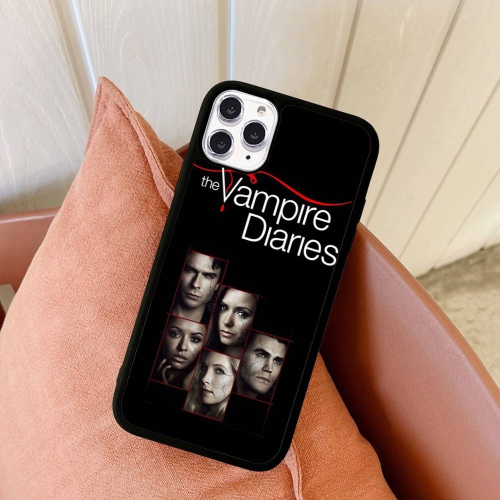 T-The V-Vampire Diaries Movie For iPhone 17 16 15 14 13 Pro 12 11 Pro Max Hard PC+TPU Phone Cases Back Cover