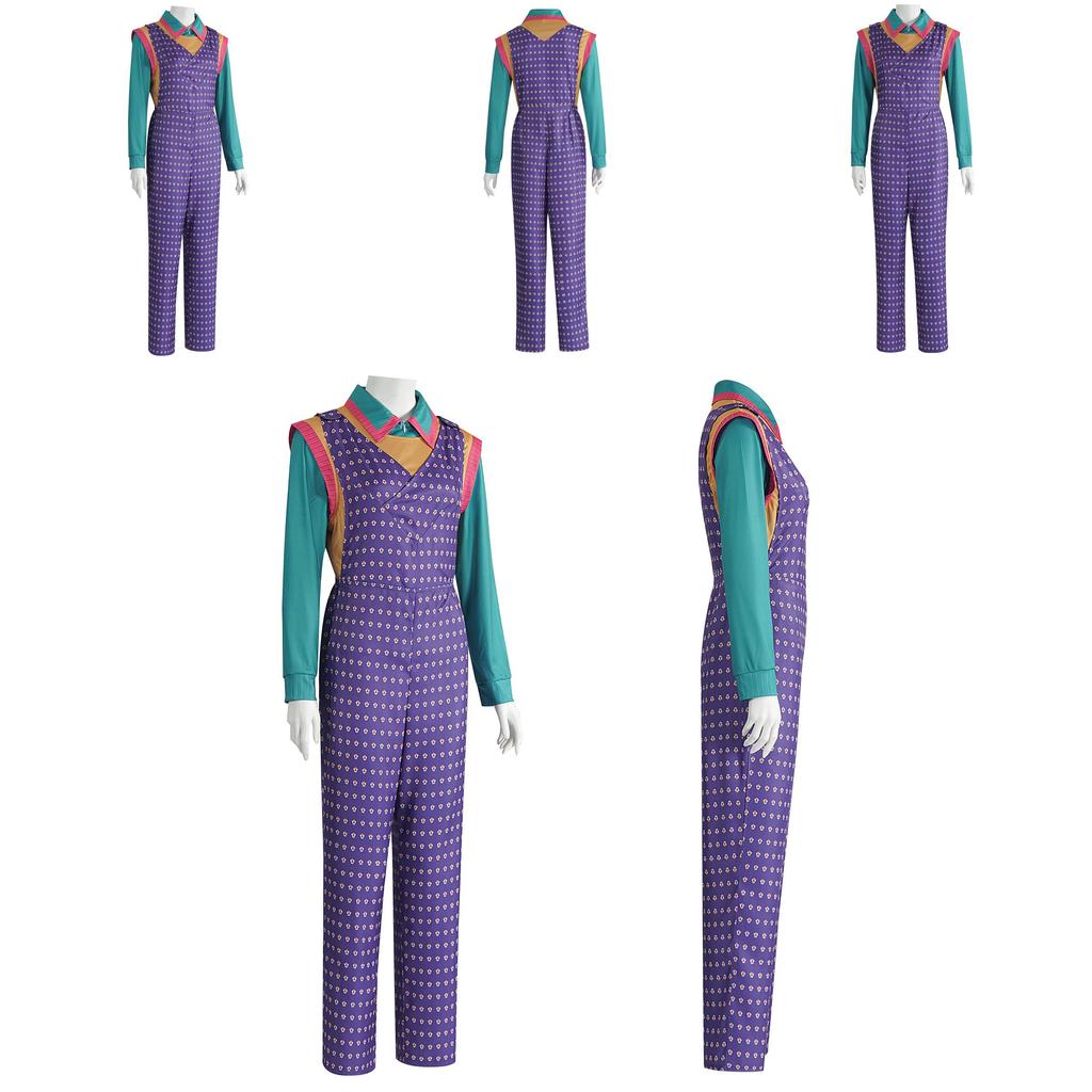 Costume Cosplay Saison 5 de Stranger Things en Mélange de Lin pour Fans d'Anime