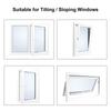Air Lock Window Seal Cloth Nonwoven Texture Hot Airs Stop Conditioner Outlet Window Sealing Setfor Air Conditioning