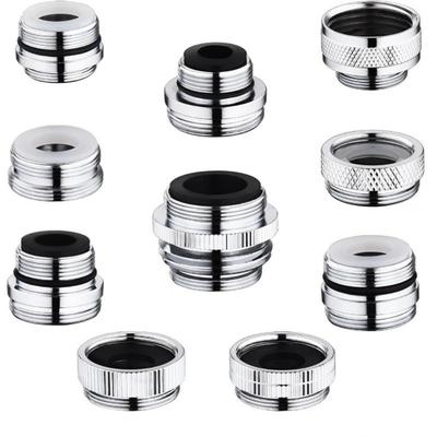 Faucet Adapter 22 Turn 16 18 20 22 24 26 28 30 32mm Internal and External Fine Tooth Faucet Conversion Thread Accessories
