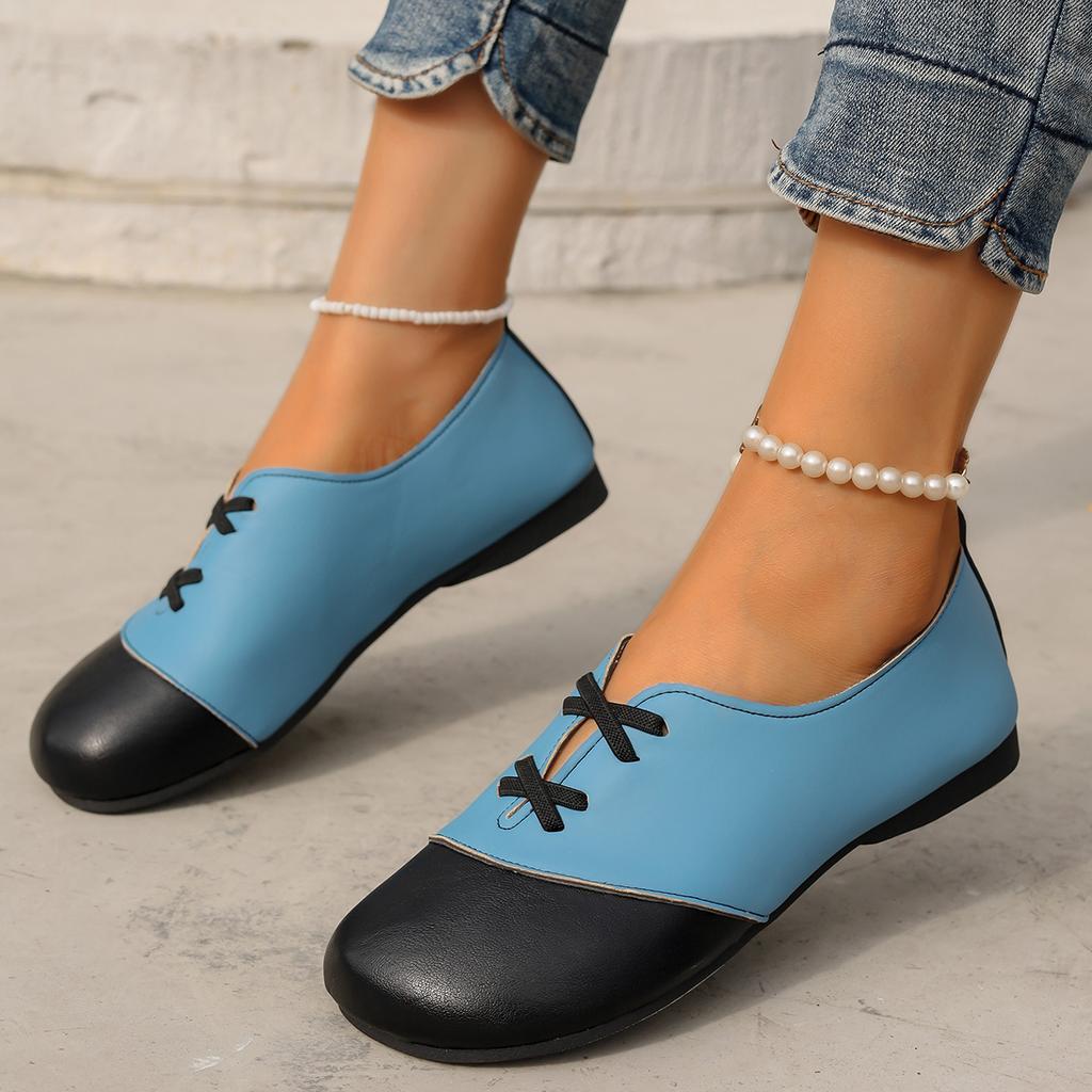 Fashion Women Flats Shoes Spring Autumn New Trend Flat Loafers Shoes Woman Casual Round Toe Comfortable Sneakers Women Zapatos De Mujer