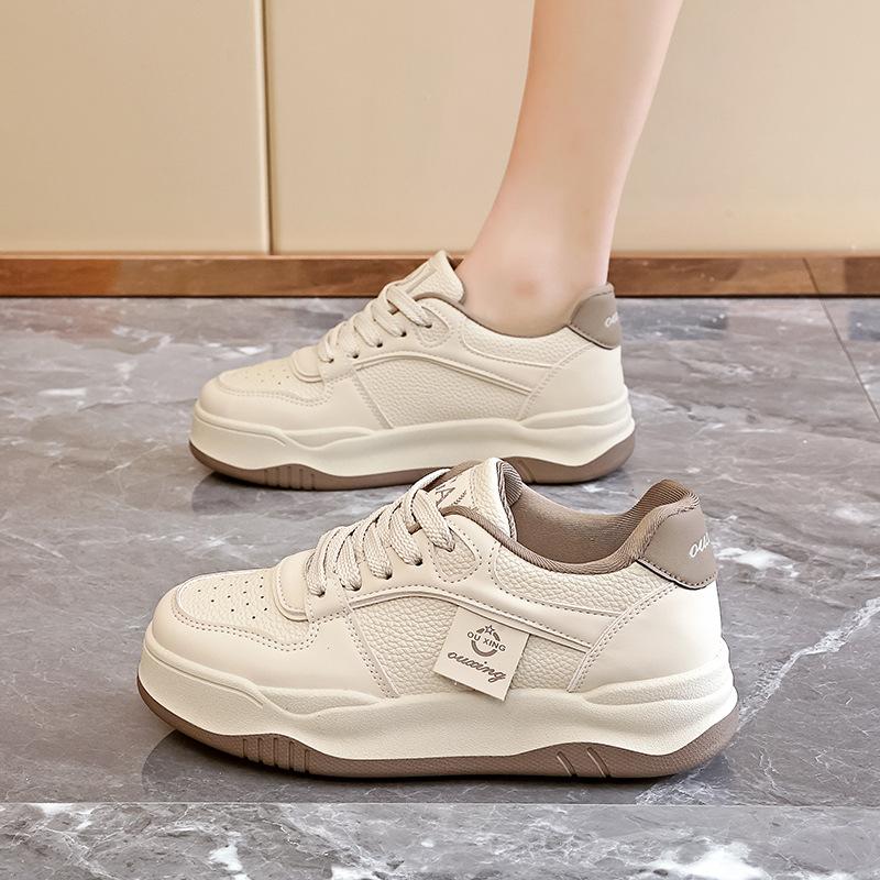 

Маленькие белые туфли женские весенние новые туфли универсальные женские туфли популярные спортивные студенческие повседневные туфли для досок женские 35 хаки