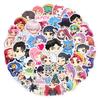 50Pcs Cute Kpop Demon Hunters Stickers Waterproof Graffiti Decals For Diy Phone Case Laptop Notebook Scrapbooking Stickers