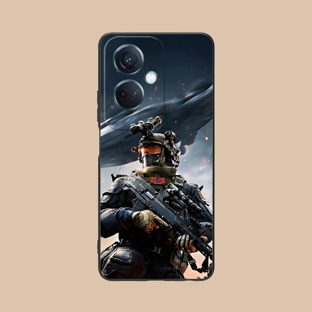 Game Delta Force Matte TPU Mobile Phone Case for OPPO Reno 14 13 12 11 10 9 8 7 6 5 F T Pro 5G Colorful Printing Cover
