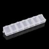 1Pcs 7 Slots Plastic Storage Box Display Container  for DIY Jewelry Beads Pills Screw Fishing Gear