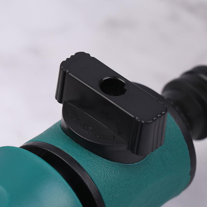 Gartenschlauch Inline-Wasserhahn Absperrventil Fitting 16Mm Joint Bewässerung Bewässerung Schnellverbinder Mit Ventil Garten Gadget