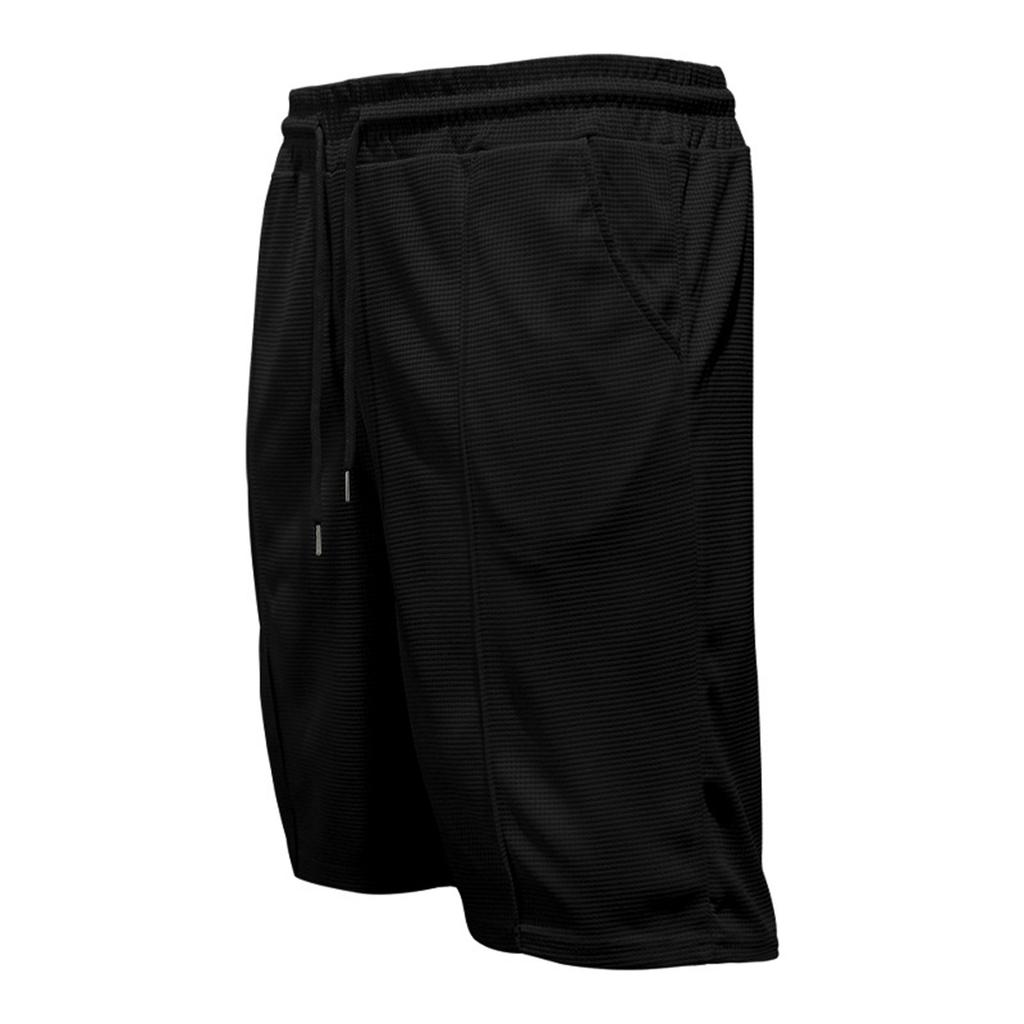 Men'S Color Casual Collar Short Sleeved Shorts Two-Piece Set
