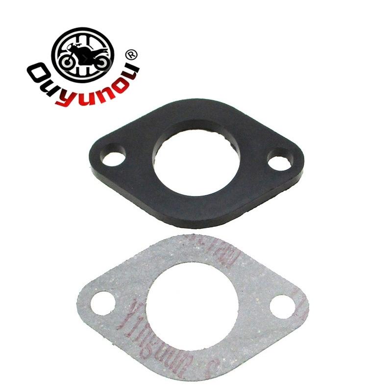 Ouyunou Intake Manifold Spacer Insulator Gasket Fit For Chinese GY6 125cc 150cc Moped Scooter ATV Go Kart