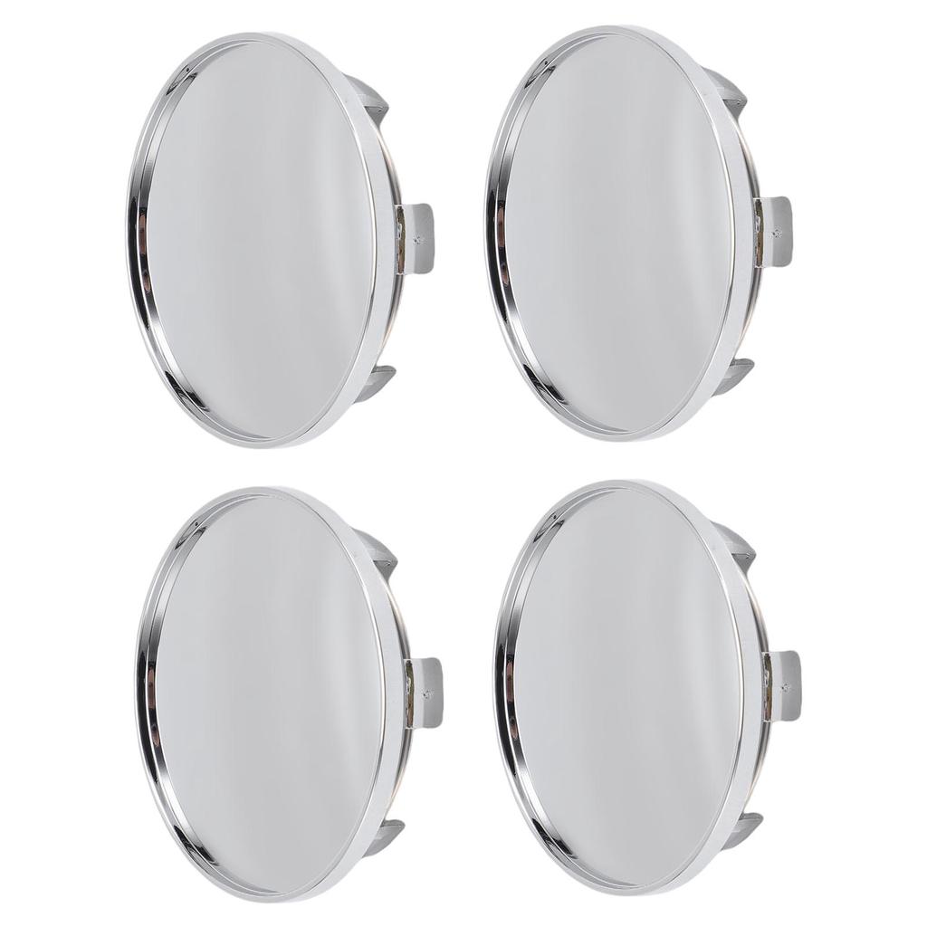 4pcs Wheel Center Caps Excellent Sealing Exquisite ABS Snap On Wheel Center Hub Cap Cover 69mm Outer Diameter for
