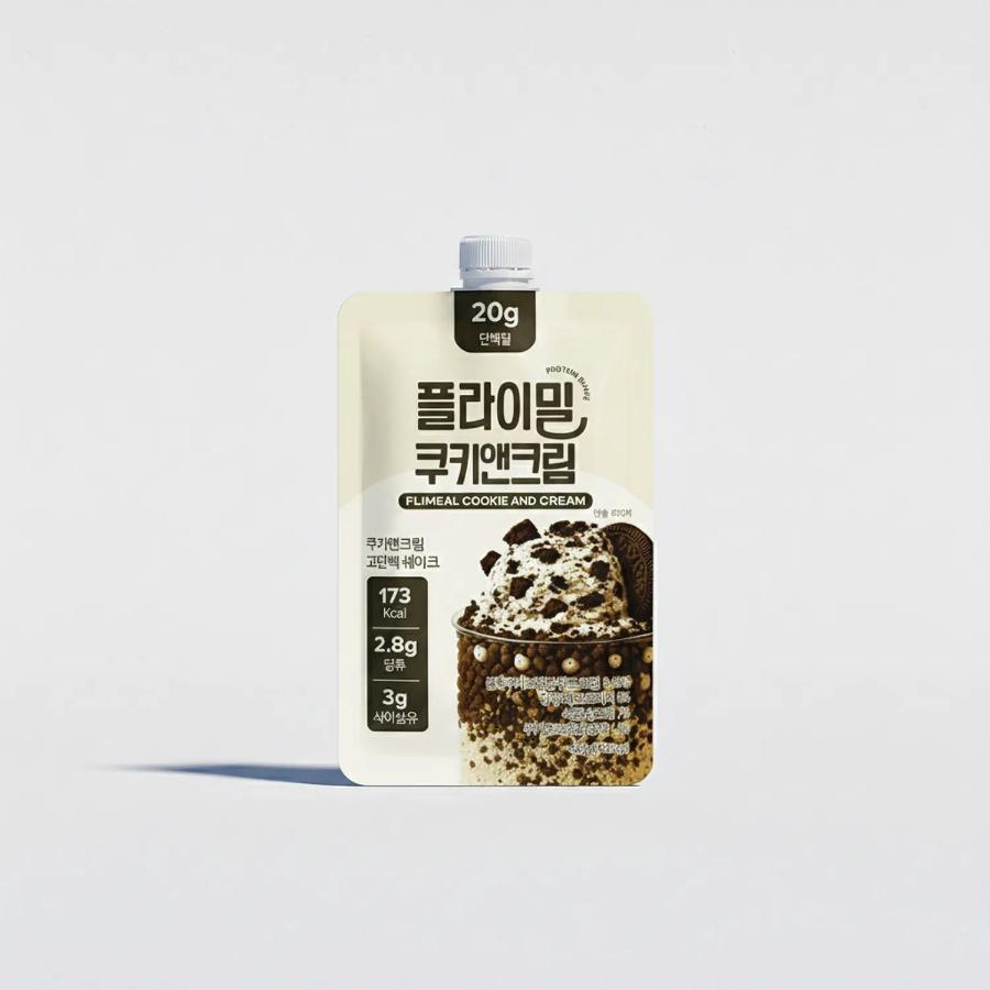 Flimeal Protein Shake #Cookie & Cream 45g/5bag