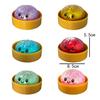 Dumpling Sensory Toy Squishies Pressure Ball High Rebound Soft Pinch Decompression Baozi Modeling Stress Relief Birthday Gifts