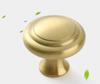 Brass Handle Pure Copper TV Cabinet Round Drawer Cabinet Door Handle Furniture Gold Handle