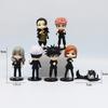 7 Pcs/Pack Q Posket Jujutsu Kaisen 9cm Figure Satoru Gojo Itadori Yuji Geto Suguru Nobara Megumi Collection Character Ornaments’