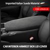 Car Accessories For Lexus LS Series Modified Central Armrest Box Lid Cover Alcan Tara Arm Rest Panel Pad Protection Shelth Shell