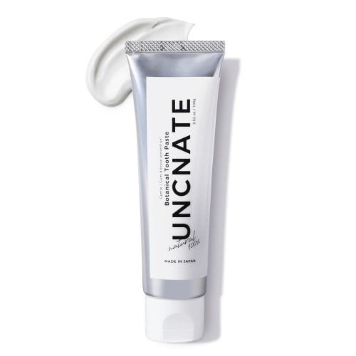 UNCNATE Medicated Botanical Toothpaste, Whitening, Additive-Free, Organic, Medicated Oral Care, Bad Breath Prevention, Made In Japan