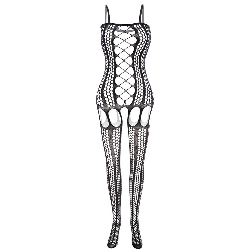 Hot Sleepwear women Sexy Lingerie Porno Babydoll BODYSUIT Mesh Body Stocking Catsuit Wedding Night Teddies Trajes Buttock Wrap