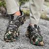 Outdoor New Sports Shoes Camouflage Non-slip and Wear-resistant Large Size Trendy Shoes Camouflage Shoes Military Fans Men's Outdoor Mountaineering