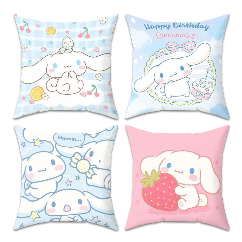 CCinnamorolles Pillow Covers Decorative Cushions for Sofas Room Decorating Items Personalized Gifts Interior Decoration Cushion