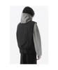 Customellow Black Highneck Vest Cwuas25113Bkx